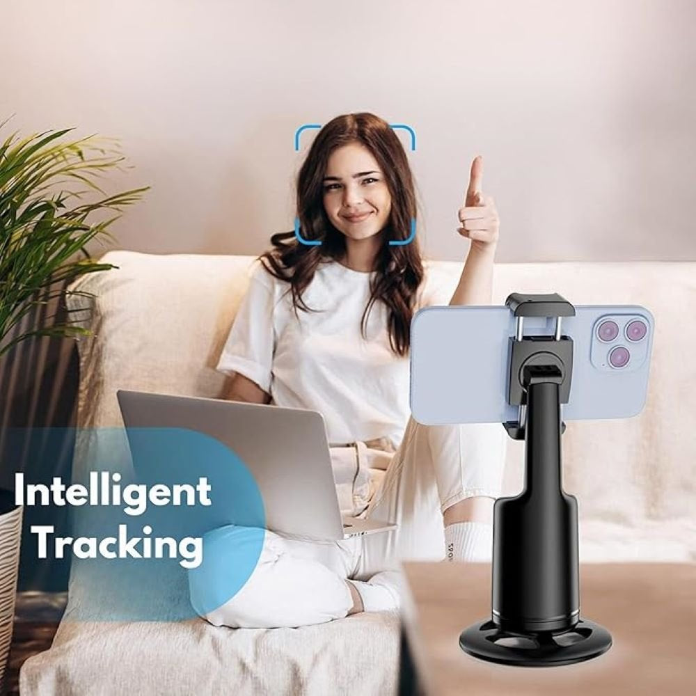 MovoVibe™ Smart 360° AI Tracking Camera