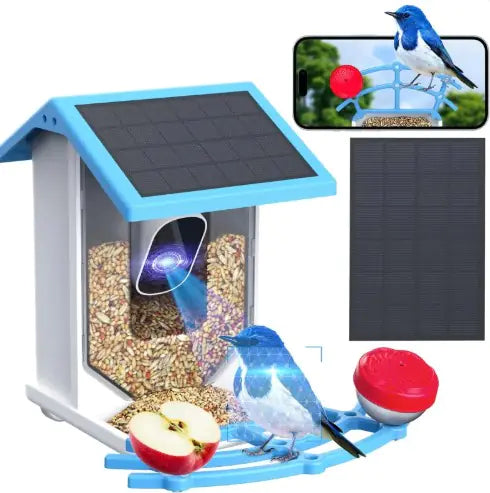 MovoVibe™ AI Smart Bird Feeder with HD Camera